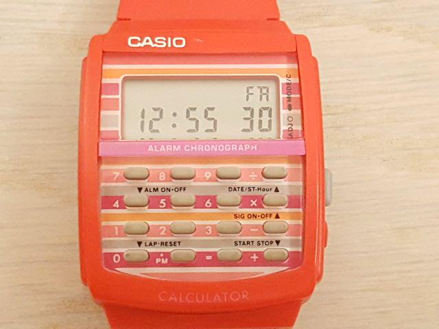 [USED] CASIO POPTONE Calculator Watch (Not Available in Japan)