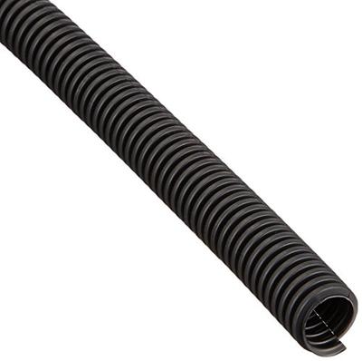 Amon Corrugated Wiring Tube, 10mm Diameter, Large Capacity 50m (Cable Protection, Cord Cover, Slit Type) 1032
