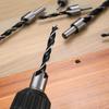 5PCS Woodworking Countersink Drill Bits Set with L Wrench Chamfering Drill Bits Hole Opener Tool Carpentry Reamer for Screw