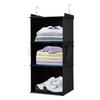 Multi-layer Foldable Non-woven Hanging Storage Bag for Wardrobe