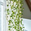 LED Ivy Leaf String Lights with Realistic Vines Decorative Fairy Lights Battery Powered Mood Lighting for Home Patio Decor