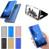 Elegante Luxus Smart Sleep Wake Up Flip Ständer Halter Hülle für Samsung Galaxy S8/s9