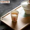 35/40ml Hand Painted Taihu Lake Stone Tea Cup White Porcelain Master Cup Personal Meditation Cup Smelling Cup Kung Fu Tea Set