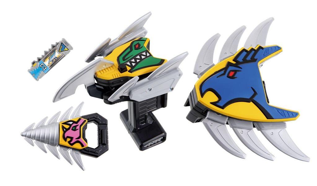 Zyuden Sentai Kyoryuger Shield Lance Slasher Set