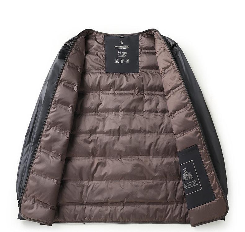 S611 Men's Thick Hooded Winter Down Jacket with Removable Liner