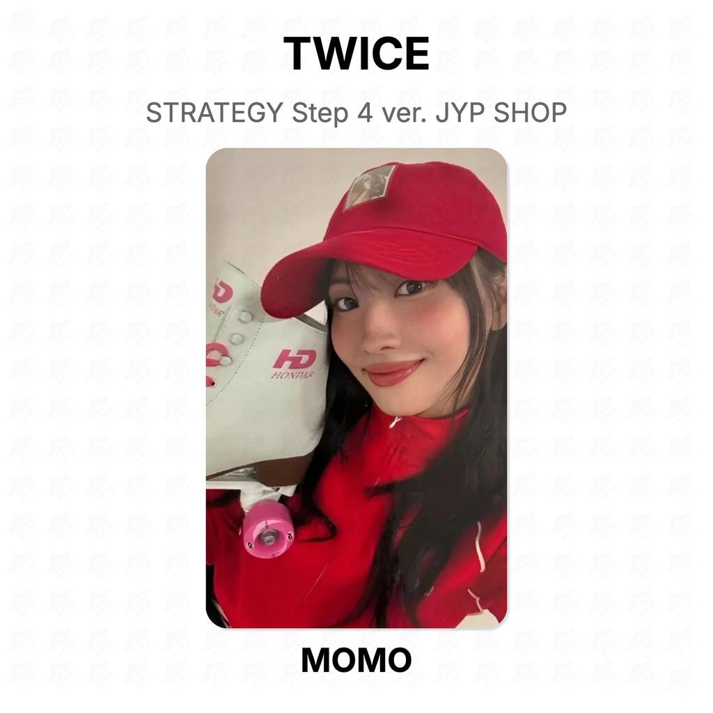 TWICE STRATEGY Step 4 ver. JYP SHOP Official Photocard