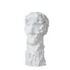 Modern Minimalist Resin Human Head Sculpture for Home or Office Decor