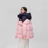 Winter new down jacket fashion hooded thickened temperament loose warm jacket