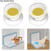 2 Peças Suporte Magnético Forte para Tapete Higiênico de Cachorro Antiderrapante Portátil Patch para Treinamento de Banheiro Reutilizável Fácil de Instalar