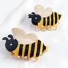 Hair Claw Cartoon Bee Shape Back Head Hair Clip Anti-slip Teeth Strong Grip Shower Hair Clamp Versatile Use Hair Accessory