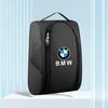 Hot 2025 Car Shoe Storage Bag Emblem Sneaker Travel Outdoor Organization Case Tools For BMW F10 F30 E46 G28 G20 G30 E60 E39 G30
