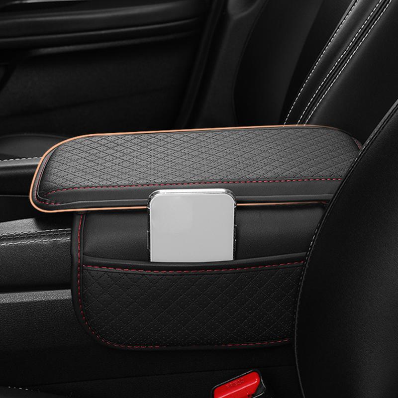Bil Armstöd Matta Mittkonsol Armstöd Skyddskudde Universal Auto Armstöd Förvaringsbox Skyddsdyna Bil Smutsskydd