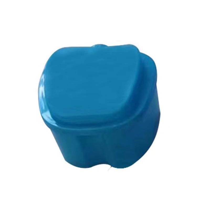 X1 Denture Cleaning Storage Box Filter Portable Travel Dental Braces Care Orthodontic Appliance Swim Camp Outdoor Portable Tool