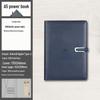 A5 Multi-Function Notebook Gift Set with USB & Wireless Charger - Customizable Logo Option