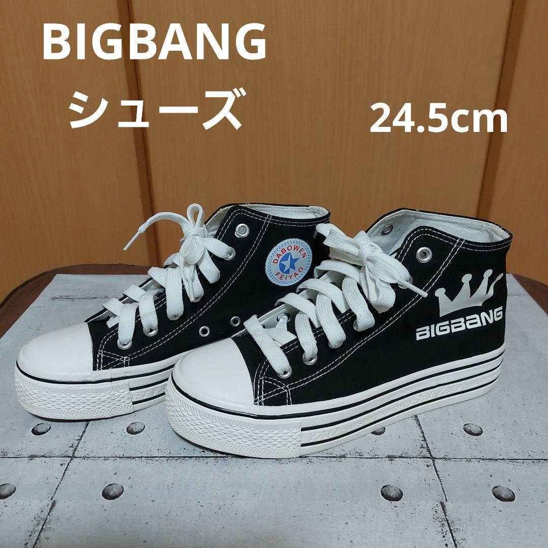 

[USED] BIGBANG high-top sneakers, size 24.5cm