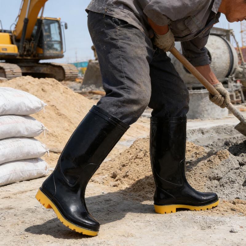 High-top Waterproof Rain Boots