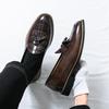 Fashion 2025 Fashion Brand Men's Comfortable Pointed Tassel Loafers Spring High-quality New Men's Business Banquet Wedding Oxford Shoes