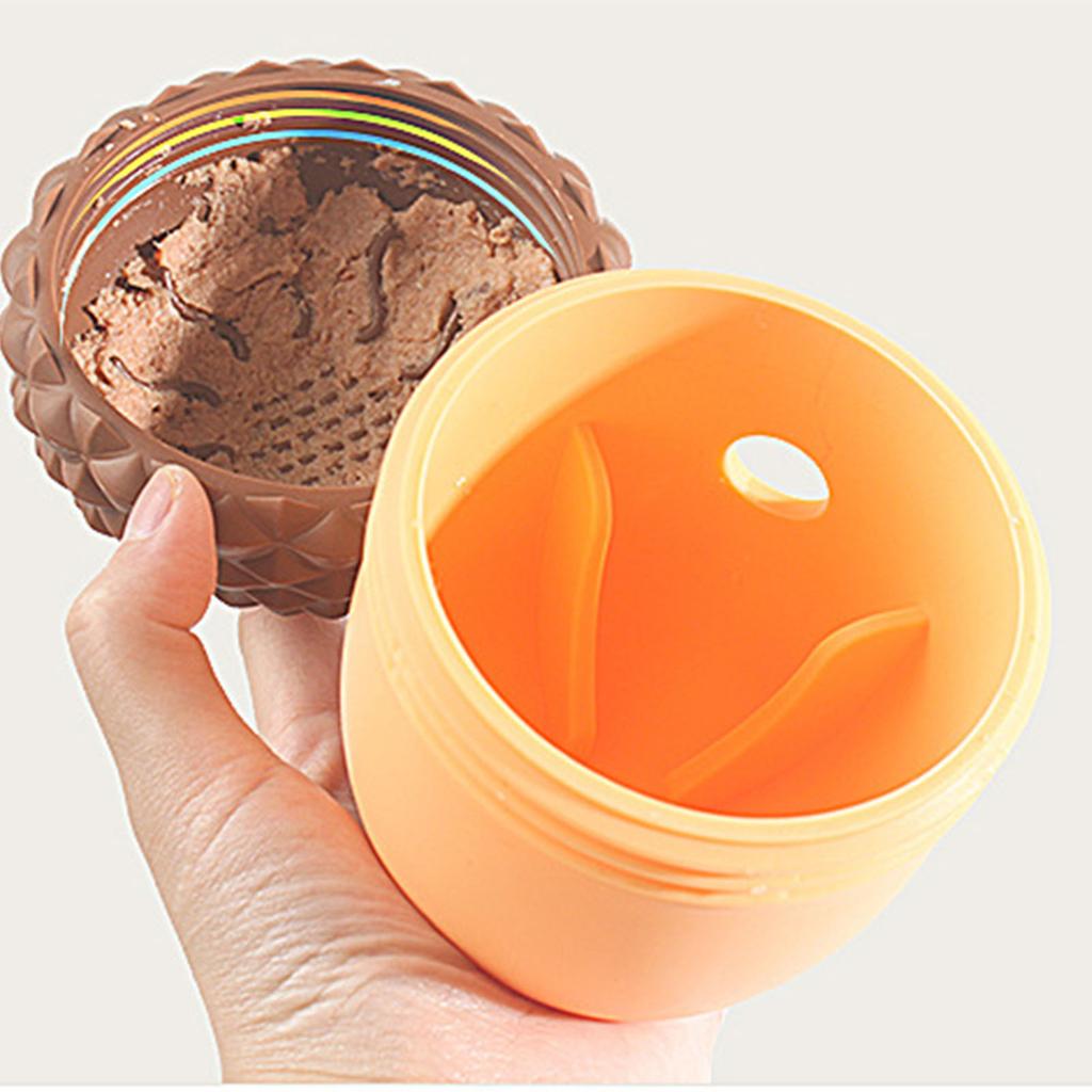 Pet Food Dispensing Toy Bite Resistant Interactive Slow Feeding Silicone Pet Treat Puzzle Ball for