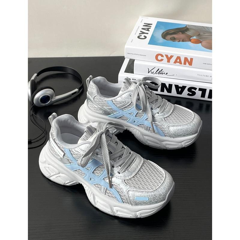 New products are on sale in summer, new thick-soled mesh breathable casual shoes, sports dad shoes 2528