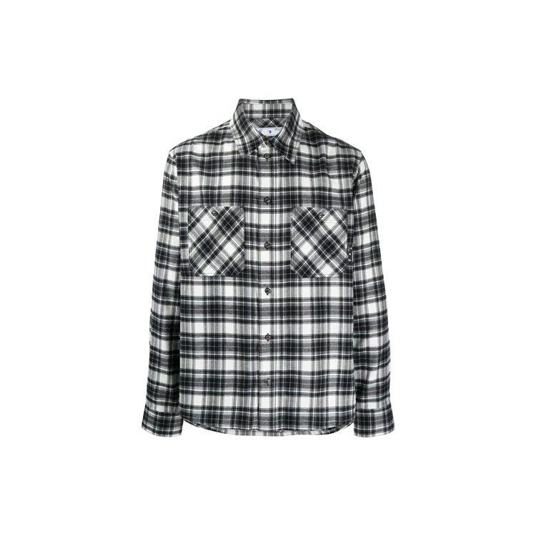 OFF WHITE SS21 Shirt Men's Black OMGA133R21FAB0021000