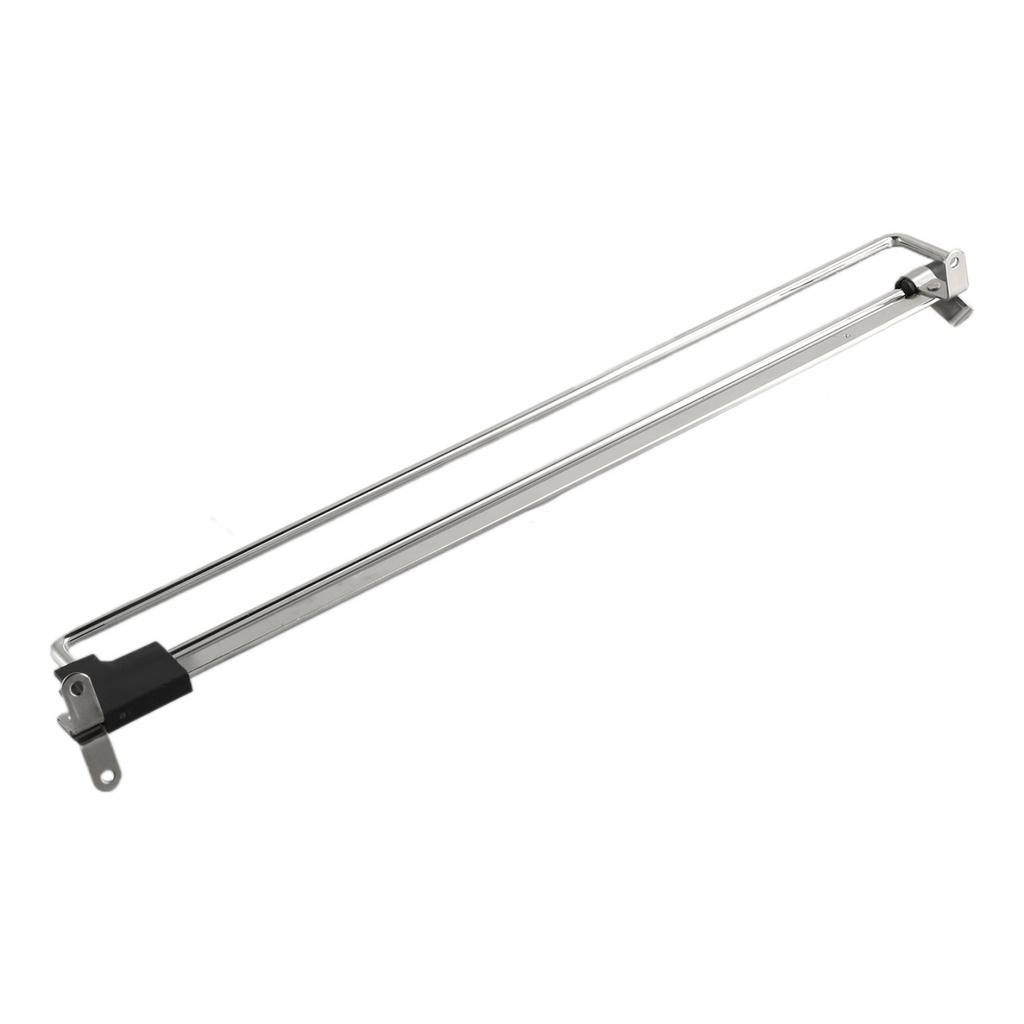Extendable Clothes Hanger Rail for Wardrobes, Cabinets, and More, Chrome Plated