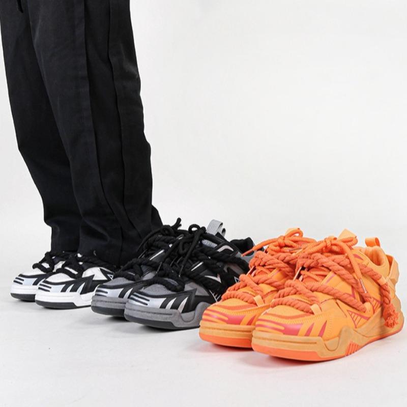 Sapatos Masculinos de Moda de Alta Qualidade Sapatos de Lona Personalizados da Moda com Vitalidade Juvenil Tênis de Plataforma para Homens Zapatos De Hombre