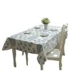 Modern Simple Cotton Double Warp And Double Weft Thickened Canvas, Leaf Flower Coffee Table Tablecloth Dining Table Cloth