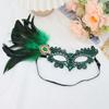 Hot-selling Halloween lace phoenix mask, featuring a sophisticated gradient design, a sexy queen look, and suitable for performances