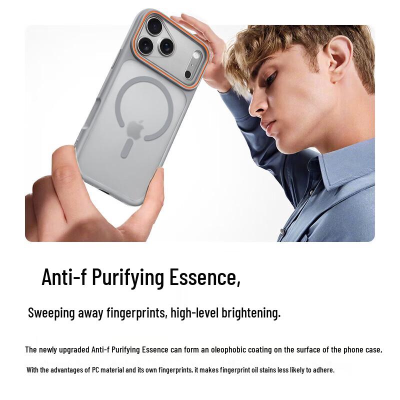 SHIYONG Magsafe Skin-Feel Matte Phone Case for iPhone 17/18 Series