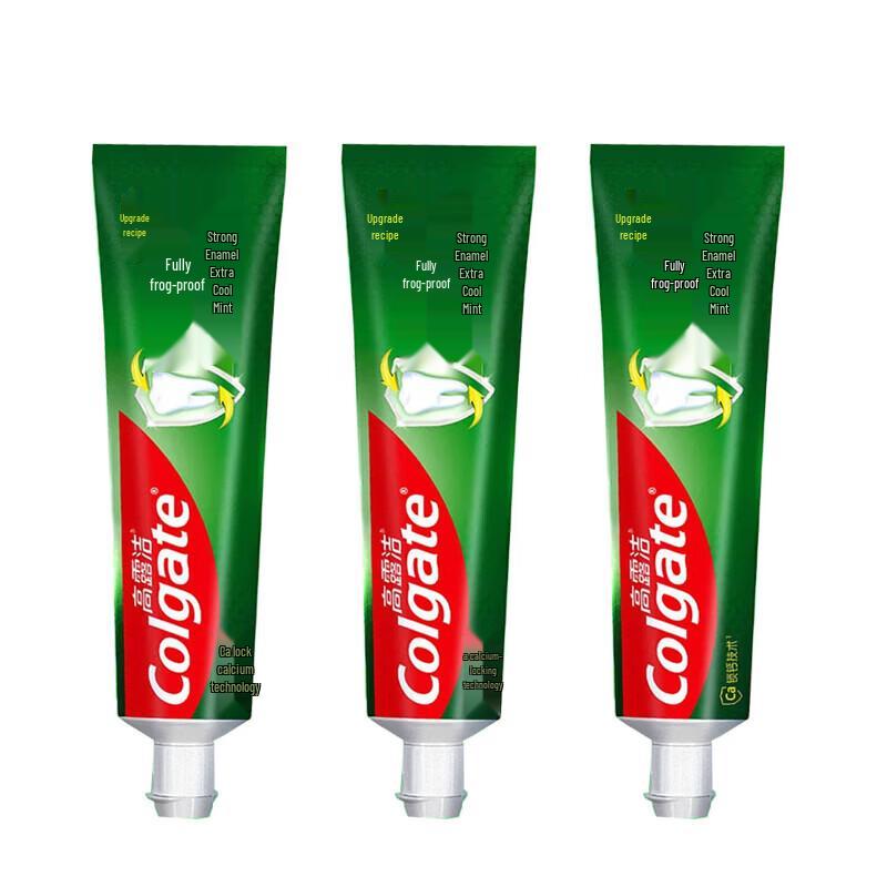 Colgate Total Cavity Protection Mint Toothpaste (3 x 140g)