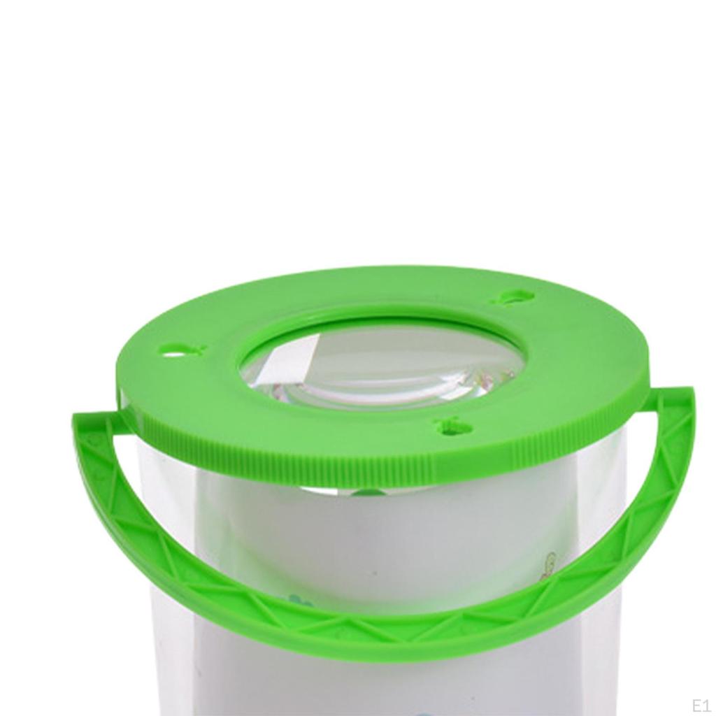 Insect Magnifier Container Critter Cage Bug Jar for Outdoor Camping