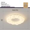 Nordic Modern Minimalist Cream Bubble Ceiling Light for Master Bedroom