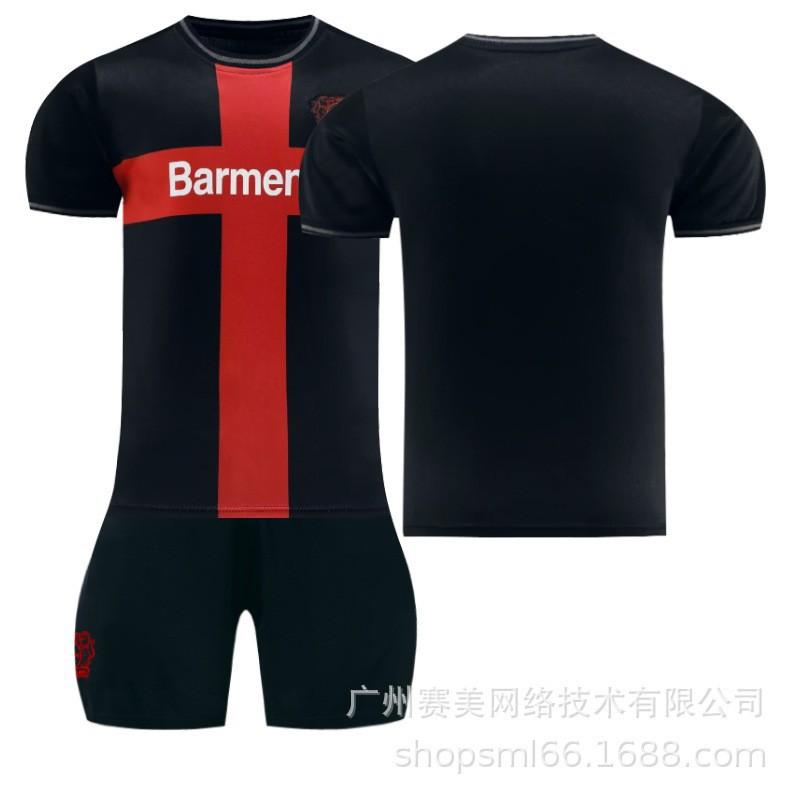 2324 Bayer Leverkusen Home Football Jersey No. 10 Wilts Boniface Hoffman Palacios Set 20#