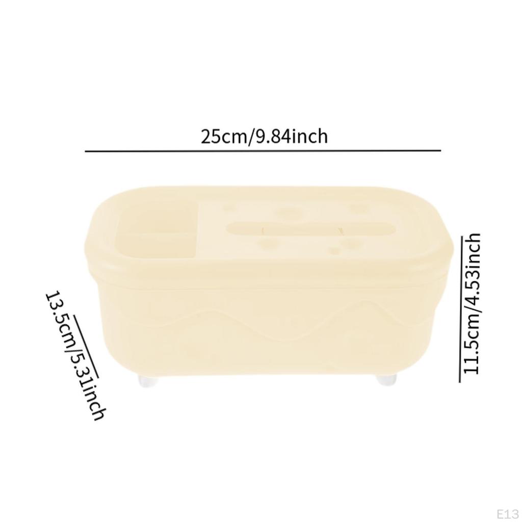 Multifunktionaler Taschentuchspender mit Organizer für Schreibtisch und Schlafzimmer