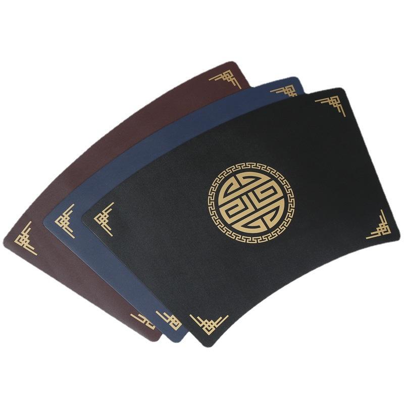 Wind table mat Placemat Leather Western food mat Water and oil insulation mat Household bowl coaster Dining table mat