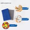 Mesh Dishcloth Oil Free Dishwashing Towel Can Replace Steel Wire Balls Scouring Pad Duster Cleaning Wiping Rags Kitchen Towels