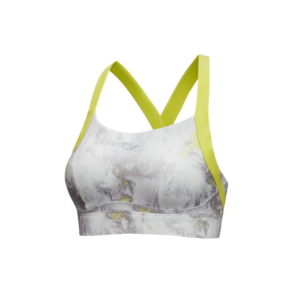 Saucony Color Block Comfortable Fashion Sports Bra Women underwear SA1269BA31R-PR263 M