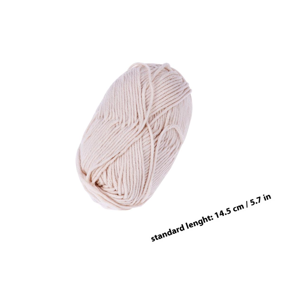 50G Milk Cotton Yarn Chunky Knitting Wool Soft Warm For Hats Scarves Sweaters Diy Crochet Spinning Weaving Needle Felting Cotton