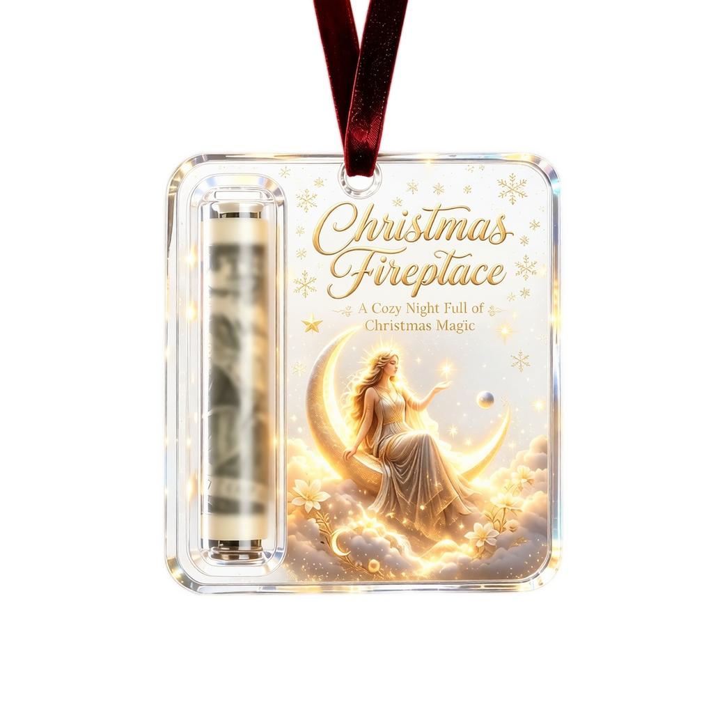 Christmas Envelope Ornament Hanging Tree Decoration Funny Holiday Gift Holder