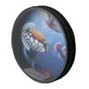 Wave Bead Ocean Drum Percussion Instrument With Fish  10 Inch - Pengj
