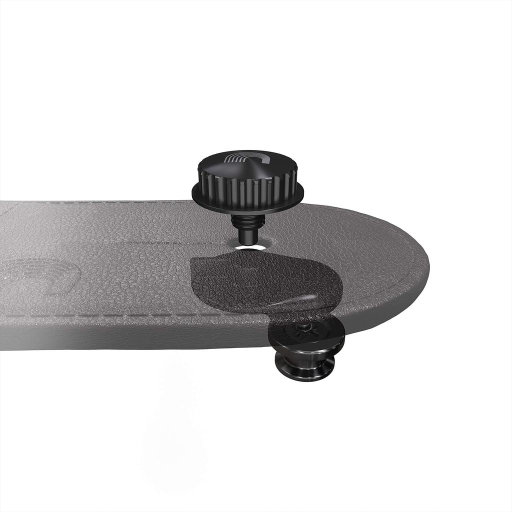 Strap End Pin Strap Lock Mechanism Universal Strap Lock Black D'Addario PW-SLS-01 []