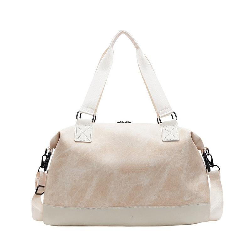 European and American Style PU Portable Travel Bag Dry and Wet Separation Fashionable Yoga Bag for Pull Rod