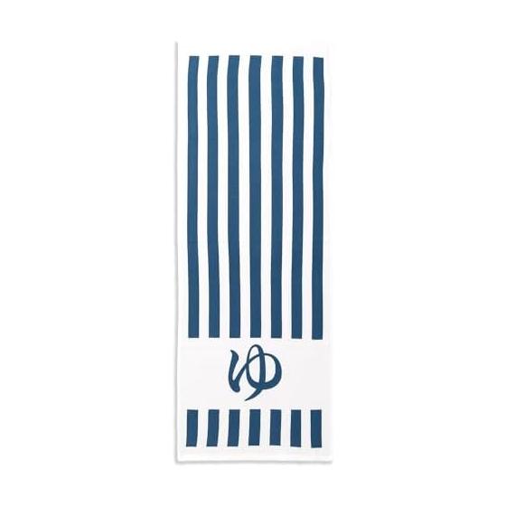 Towel Museum Tenugui Towel Ofurobi Bath Noren Navy 100% Cotton Approx. 34x90cm