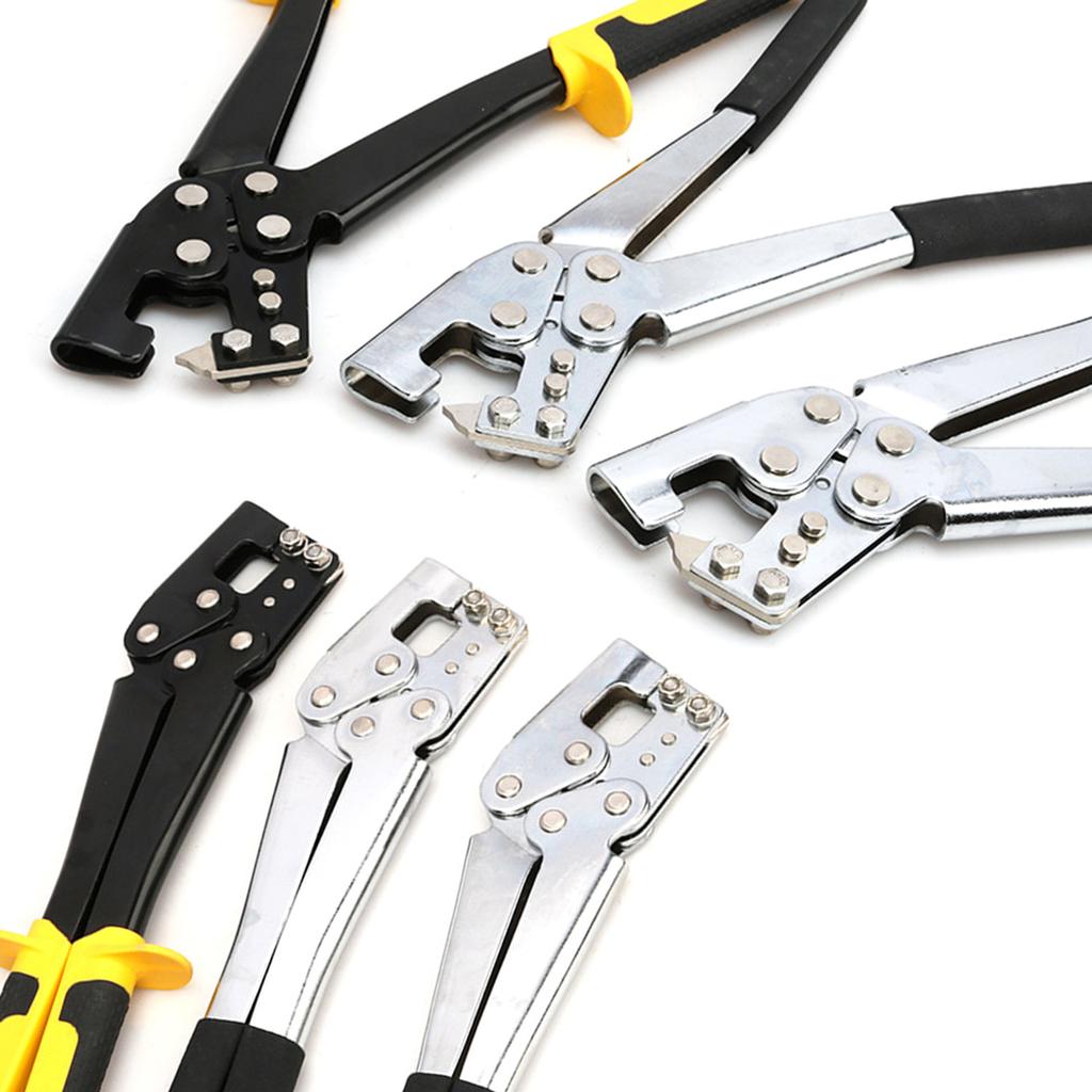 Professionelles Stahlständer-Crimpwerkzeug Ständer-Crimpzange für 0,5-0,8 mm Gips-Kielbrett Trockenbau-Dekorationsprojekte