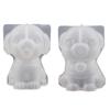 Crown Scarf Puppy Silicone Mold 3D Dog Shape Candle Mold DIY Handmade Scented Candle Resin Mould Reusable Craft Tool