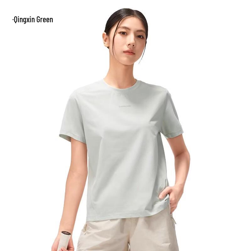 

Camel Women s Quick-Dry Round Neck Short Sleeve T-Shirt 2XL