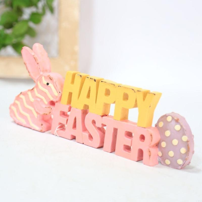 

Happy Easter Eggs Bunny Resin Craft Centerpiece Tabletop Holiday Decoration Micro Landscape Figurine Kids Bedroom Decor China Mainland
