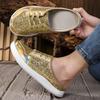 Pink Sequins Women's Flats Shoes Fashion Casual Glitter Sneakers Woman Half Slippers Summer Luxury Comfort Walking Loafers Shoes