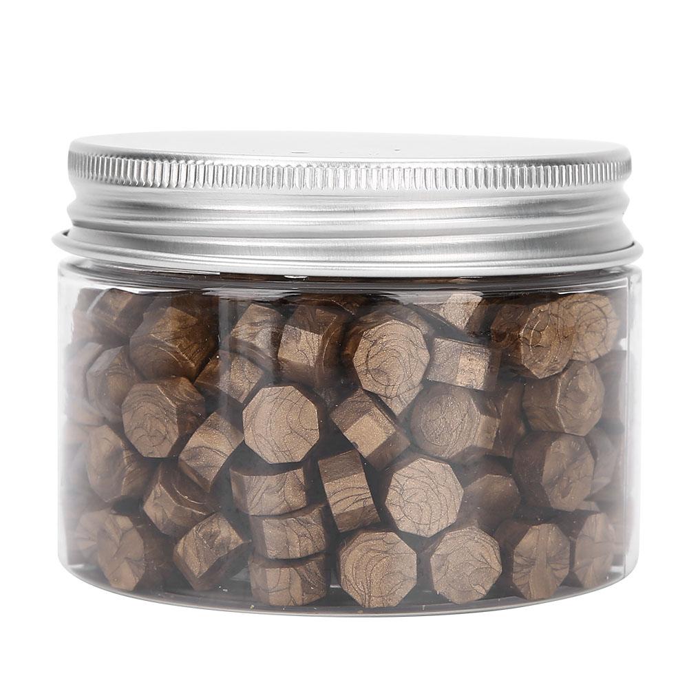 200Pcs Sealing Wax Octagon Seal Suit Bottle Packing for Envelopes Documents Wedding