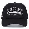 Unisex Men Women Cap Pentagram Embroidery Baseball Net Caps Spring Summer Outdoor Adjustable Casual Hats Sunscreen Hat